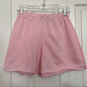 MISSYEMPIRE™ LIGHT PINK SHORTS